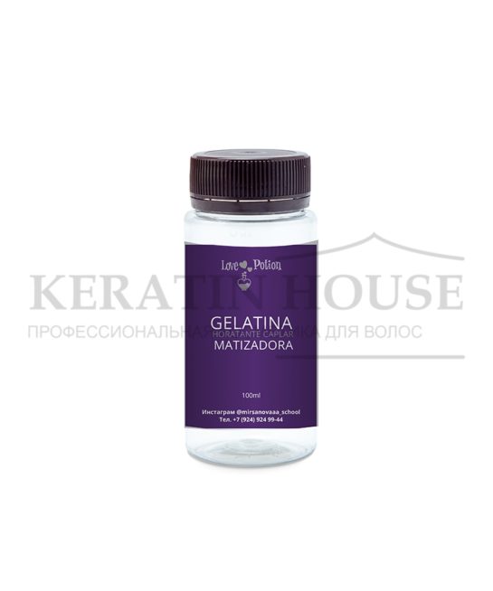 Пробник коллагенового восполнителя LOVE POTION Gelatina Matizadora 100 ml