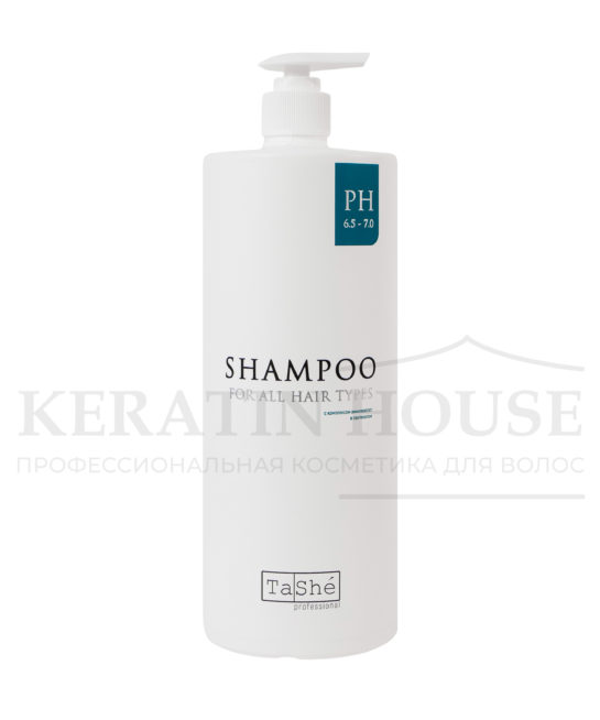 TASHE Шампунь Tashe "Salon Care" для всех типов волос  pH 6.5-7.0