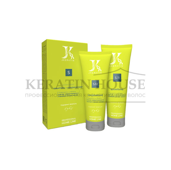 JK S.11 и S.12 — Комплекс для ухода за волосами после кератинового выпрямления
