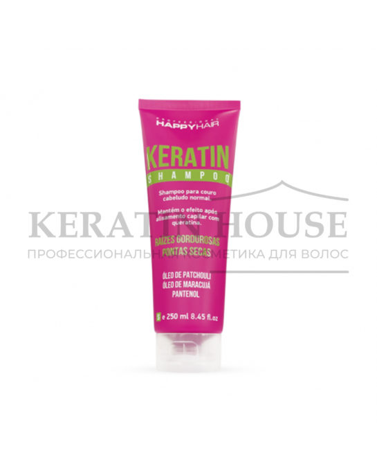 Happy Hair Keratin Shampoo шампунь без SLS/SLES 250 мл