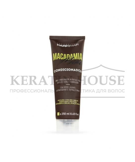 Happy Hair Macadamia Moist кондиционер без SLS/SLES 250 мл