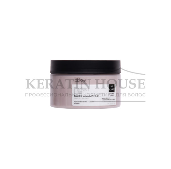 BB ONE PERFECT LISS MASK 8 SECONDS SMOOTH & ANTI-FRIZZ, маска 250 мл