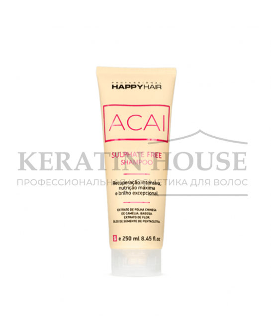 Happy Hair Acai Шампунь без сульфатов, 250 мл.