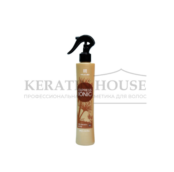 Шелковый кератиновый спрей Express ionic Silk keratin spray, 300 мл.