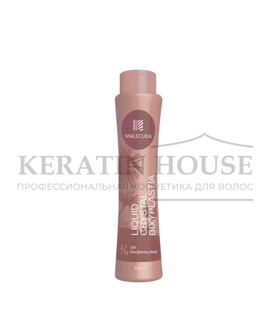 Malecula Выпрямляющий состав Soft Straightening Mask 2/11 с фиолетовым пигментом, 500 мл.