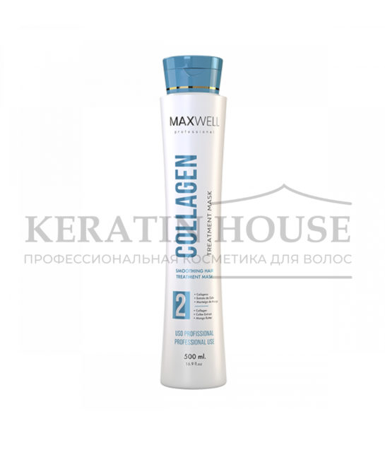 Кератин MAXWELL Collagen, 500 мл.