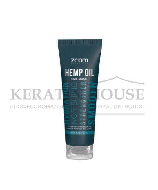 ZOOM Hemp Oil Маска глубокого кондиционирования 250 мл.