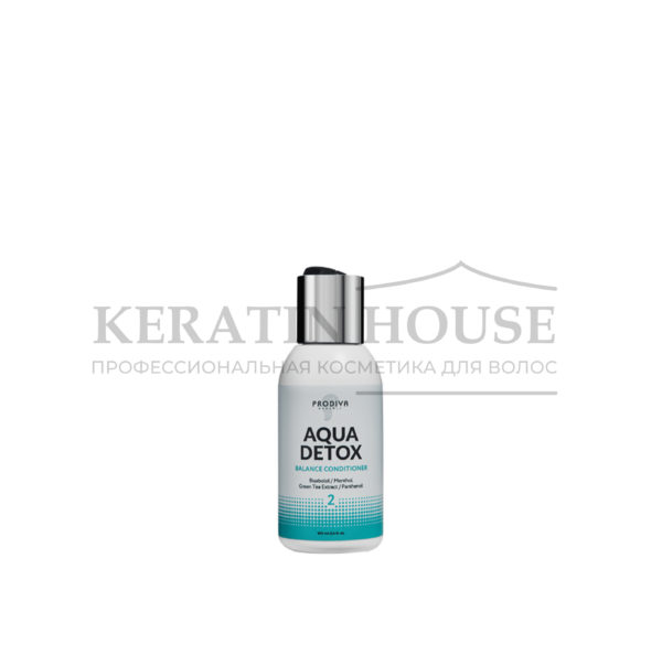 Prodiva Aqua Detox Смягчающий детокс-кондиционер для волос и кожи головы, 100 мл.