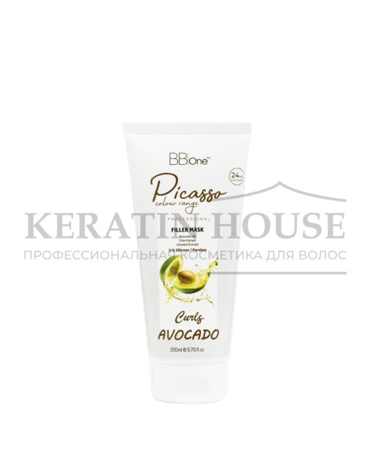 BB ONE Маска-филлер Filler Mask Avocado Curls, 200 мл.